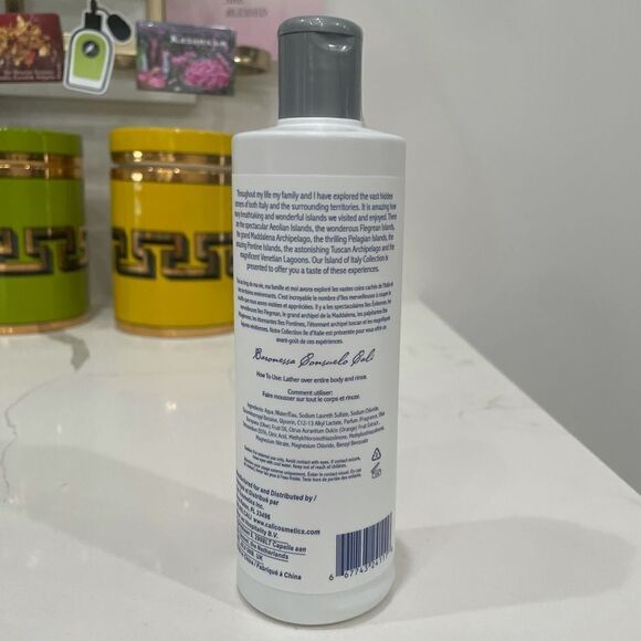 BARONESSA Bath Gel Islands Of Italy Capri NEW - Picture 3 of 3